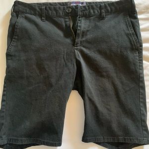 Men’s black shorts